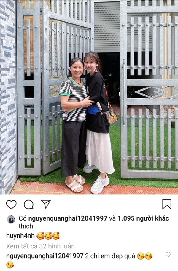 Huỳnh Anh chính thức về ra mắt, ôm mẹ Quang Hải tình cảm vô cùng-1