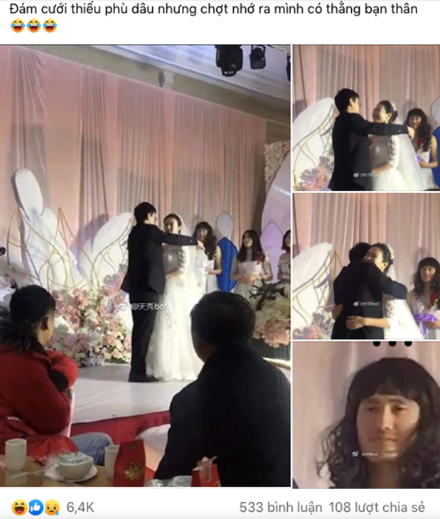 Đám cưới nhưng không có phù dâu, cặp đôi đánh bạo mời nhân vật chẳng ai ngờ, nhan sắc của người lạ này mới gây chú ý-1