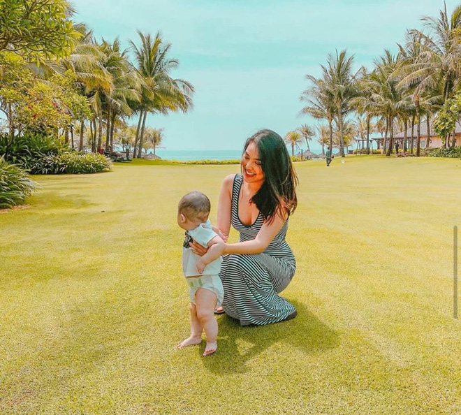 Vóc dáng gợi cảm của Lan Khuê sau 6 tháng sinh con-5