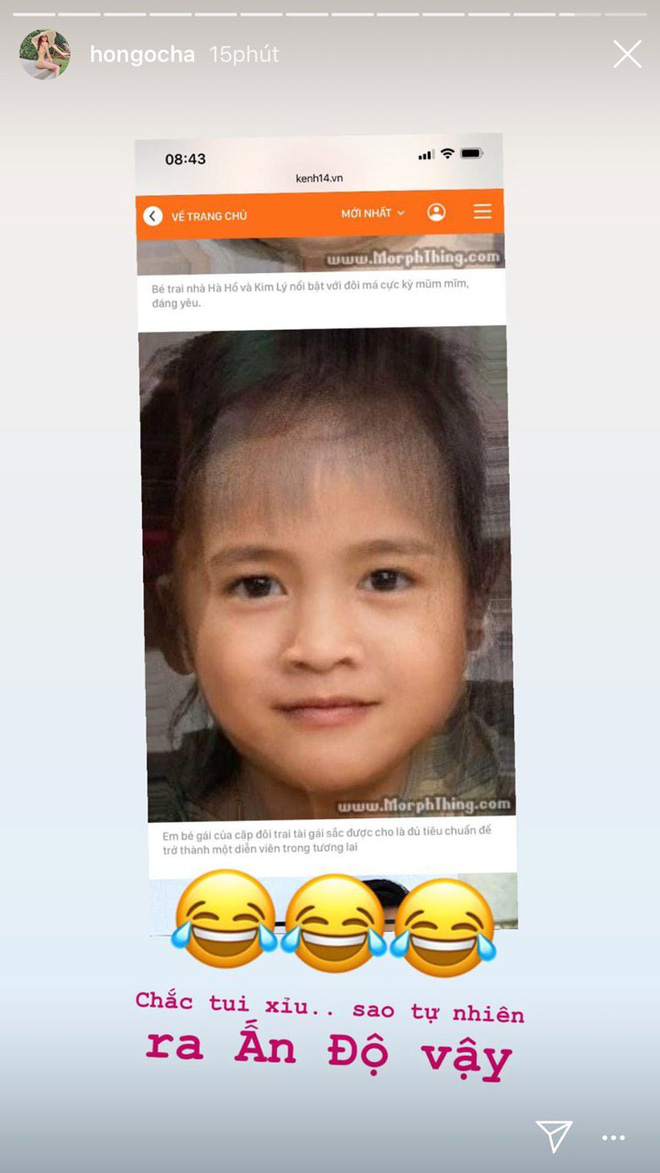 Phản ứng đặc biệt của Hà Hồ và Kim Lý khi nhìn thấy ảnh dự đoán khuôn mặt nhóc tỳ: Thế này có gọi là thừa nhận chưa ta?-2