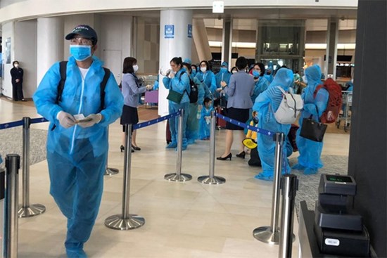 Hơn 340 người Việt ở Nhật được đưa về nước, hạ cánh ở Nội Bài
