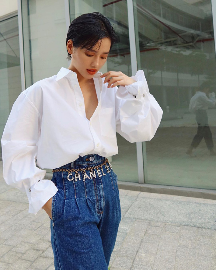 Có một kiểu quần jeans sao Việt phát cuồng” mới đây nhưng Rosé thì đã diện suốt từ năm ngoái mới tài-7