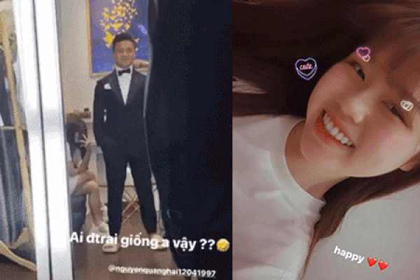 Hot: Quang Hải đưa Huỳnh Anh cùng đi dự lễ trao giải Quả bóng vàng Việt Nam 2020-14