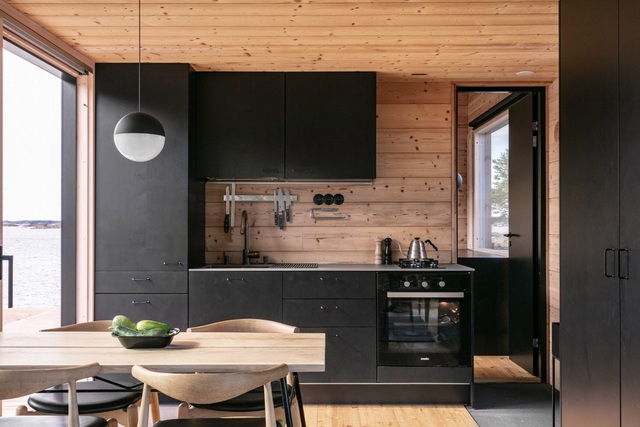 Ngắm nhà gỗ tuyệt đẹp nằm giữa đảo, bốn bề đều nghe tiếng sóng biển-5