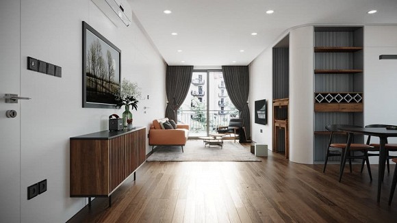 Không gian tối giản nhưng hiện đại trong tổ ấm mới của nhạc sĩ Đỗ Bảo-3