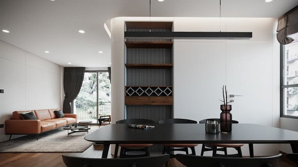 Không gian tối giản nhưng hiện đại trong tổ ấm mới của nhạc sĩ Đỗ Bảo-4