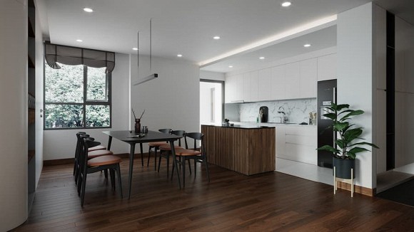 Không gian tối giản nhưng hiện đại trong tổ ấm mới của nhạc sĩ Đỗ Bảo-5