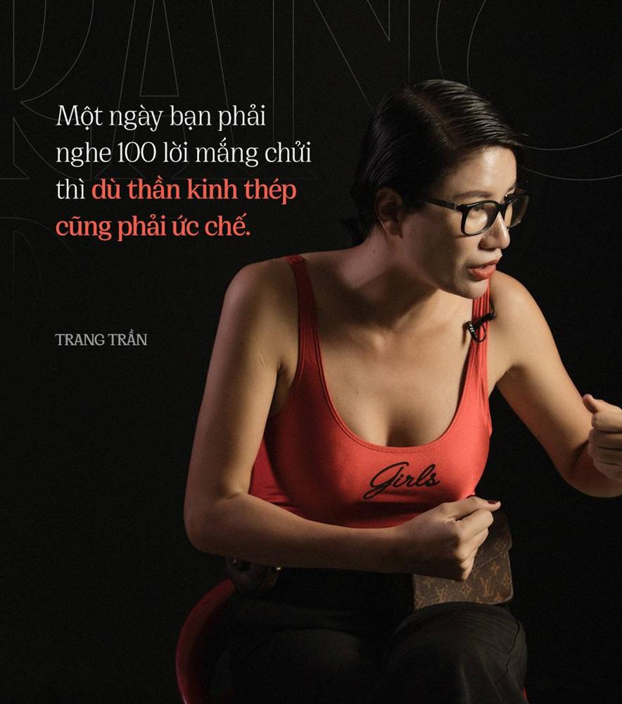 Trang Trần lần đầu nói thẳng về thái độ Chí Phèo trên mạng xã hội: Không bao giờ tự mò vào facebook người khác để chửi, ai chửi Trang mà có địa chỉ thì Trang đến tận nhà-5