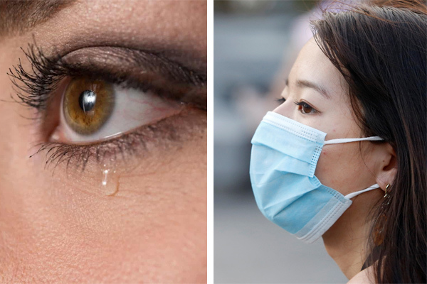 Triệu chứng mới của Covid-19 bộc lộ qua hiện tượng lạ của nước mắt-1