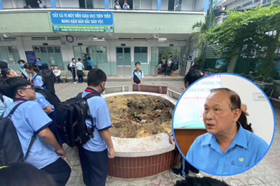 Hiệu trưởng THCS Bạch Đằng quyết định cho học sinh đi học ngay sau sự cố cây phượng đổ: Phụ huynh lo lắng nhưng tin vào trường