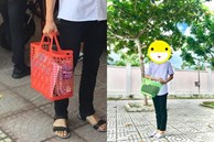 Nam sinh mượn giỏ đi chợ huyền thoại của mẹ làm cặp sách đến trường: Độc đáo, chịu chơi chẳng ai bằng!