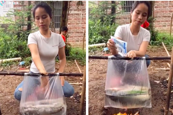 Cô gái nể phục sát đất trình độ thái thịt siêu mỏng của chủ quán hủ tiếu đến nỗi không dám thở mạnh vì sợ miếng thịt bay mất-8