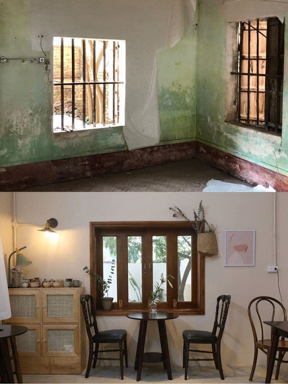 Được bố mẹ cho nhà bỏ hoang 10 năm, đôi vợ chồng trẻ tân trang thành quán cà phê nhỏ xinh-14