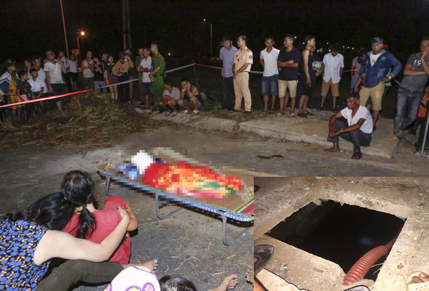 Rơi xuống hố ga không đậy nắp bên đường, bé trai 4 tuổi tử vong-1