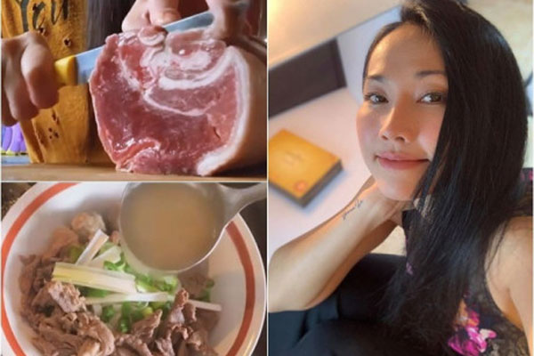 Cô em chồng số hưởng nhất Vbiz gọi tên Tiên Nguyễn, được chị dâu Tăng Thanh Hà nấu cho bát bún bò vừa đầy đặn lại cực hấp dẫn-4