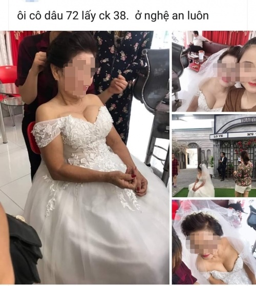 Cô dâu 75 tuổi vẫn sexy chụp ảnh cưới với chú rể 34: Câu chuyện thực sự đằng sau tấm ảnh cưới đang được bàn tán khắp MXH-2