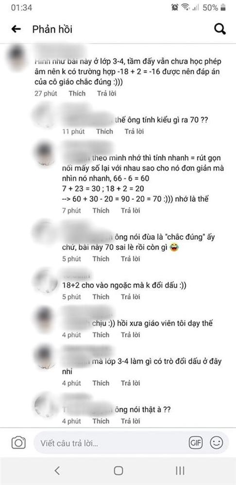 Cô giáo chấm nhầm bài Toán cộng trừ đơn giản, dân mạng chỉ ra lỗi sai chết người” mà rất nhiều người mắc-3