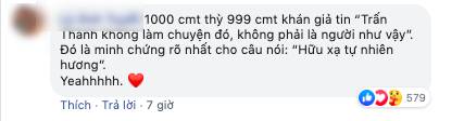 Trấn Thành vừa mạnh mẽ lên tiếng sau khi bị tung tin bôi nhọ, fan hâm mộ đã nhanh chóng động viên: 1000 bình luận thì 999 người tin Trấn Thành không làm chuyện đó-2