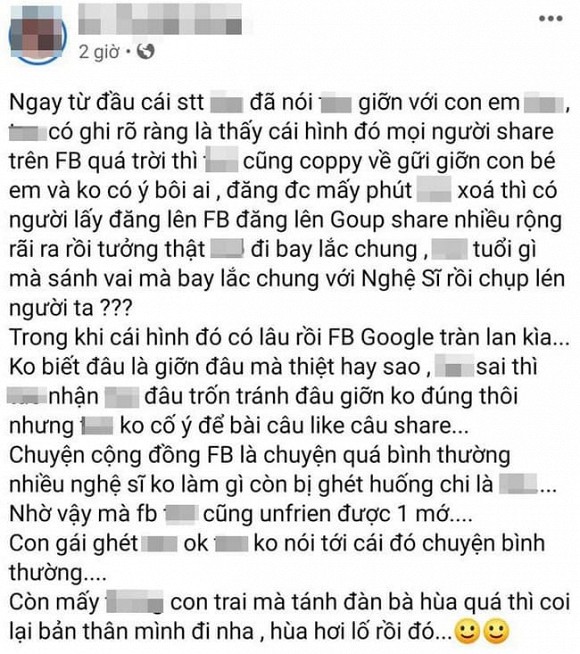 Chủ tài khoản tung ảnh nghệ sĩ hài nổi tiếng sử dụng chất cấm lên tiếng: Tôi chỉ là đang giỡn với em gái thôi không có ý bôi nhọ ai-3