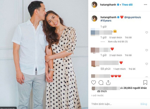Vợ chồng Tăng Thanh Hà trốn con đi hẹn hò riêng nhưng ghen tị nhất vẫn là dòng trạng thái đánh dấu chủ quyền của người đẹp-4