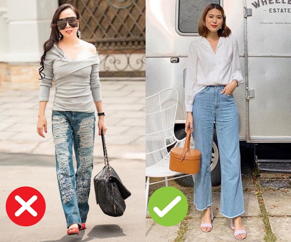 Mắc 4 sai lầm này khi diện quần jeans, chị em tự đưa mình vào top mặc xấu chốn công sở-1