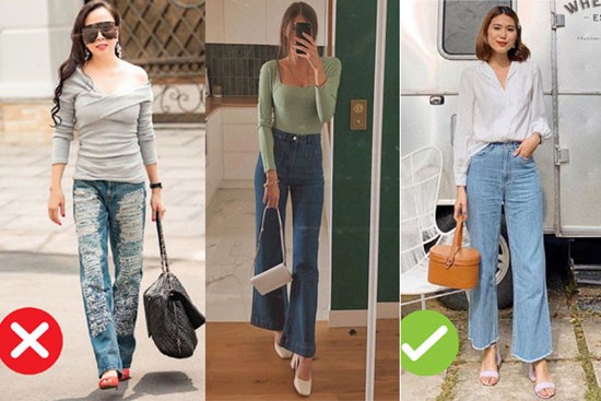 Mắc 4 sai lầm này khi diện quần jeans, chị em tự đưa mình vào