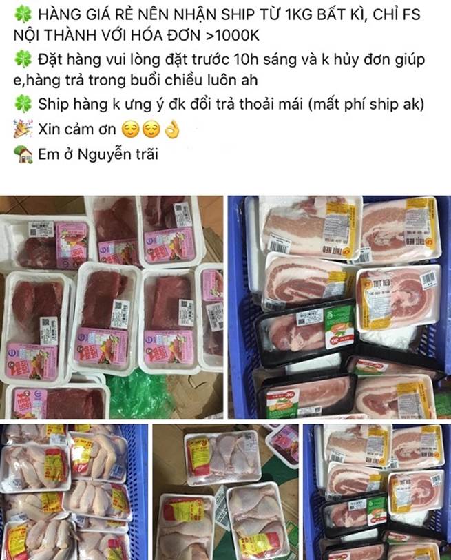 Thịt lợn thải siêu thị cháy hàng, muốn mua đặt trước cả tuần-1