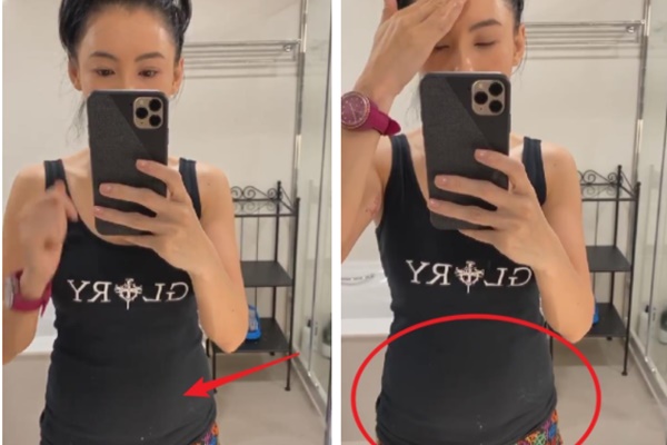 Trương Bá Chi tiếp tục mang thai lần thứ 4 ở tuổi 40, vòng 2 to lên trông thấy sau thời gian ở ẩn?-4