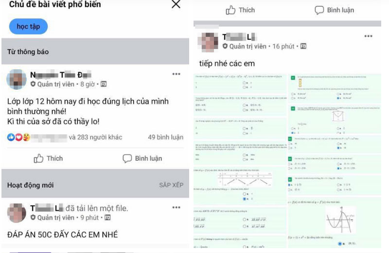 Thầy Toán bị tố giúp học sinh gian lận thi cử đưa ra lý do: Tôi sai với cộng đồng mạng nhưng đúng với học trò của mình-2
