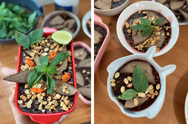 Mùa hè các chị em thi nhau làm tiết canh bằng... củ dền, hàng fake nhưng lại được chuộng hơn cả hàng thật-7