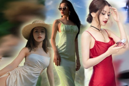 Chẳng cần bikini khoe da thịt, Chi Pu vẫn gợi cảm với đường cong lấp ló nhờ kiểu váy này