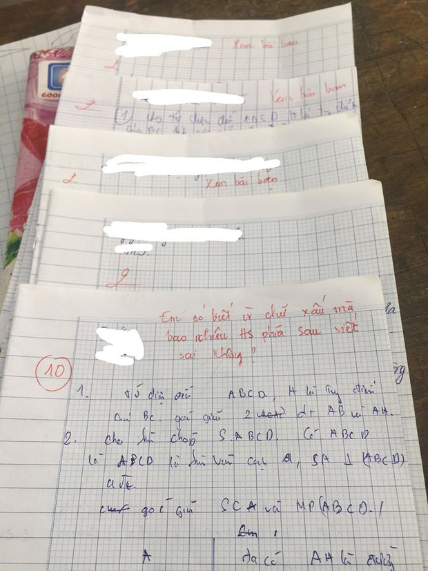 Chép bài của nam sinh điểm 10, cả nhóm nhận trái đắng vì lý do này-1