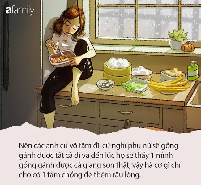 Chồng mải miết check-in facebook với bạn nhậu, vợ tay ôm con tay quấy bột rồi cay đắng tự đặt câu hỏi kết hôn để làm gì và hành động quả quyết-3