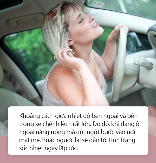 Lái xe ô tô ngày nắng nóng: Cẩn trọng nguy cơ sốc nhiệt, đột quỵ do dùng điều hòa sai cách-2