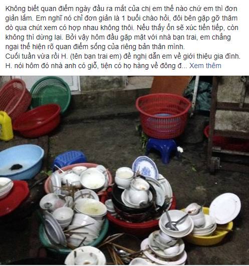 Về ra mắt, bạn trai yêu cầu rửa 15 mâm bát còn dặn: Đừng làm xấu mặt anh nhưng ngay sau đó là phản ứng cứng của cô bạn gái-1