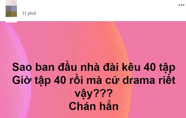 Lên sóng 40 tập nhưng vẫn chưa định kết thúc, Những Ngày Không Quên khiến netizen la ó vì quá ngán drama-3