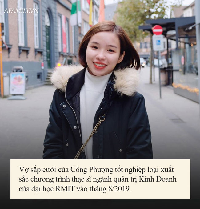 Vợ sắp cưới của Công Phượng: Chẳng những xinh xắn mà còn sở hữu học vấn siêu đỉnh, tốt nghiệp Thạc sỹ tại ngôi trường đình đám này-1