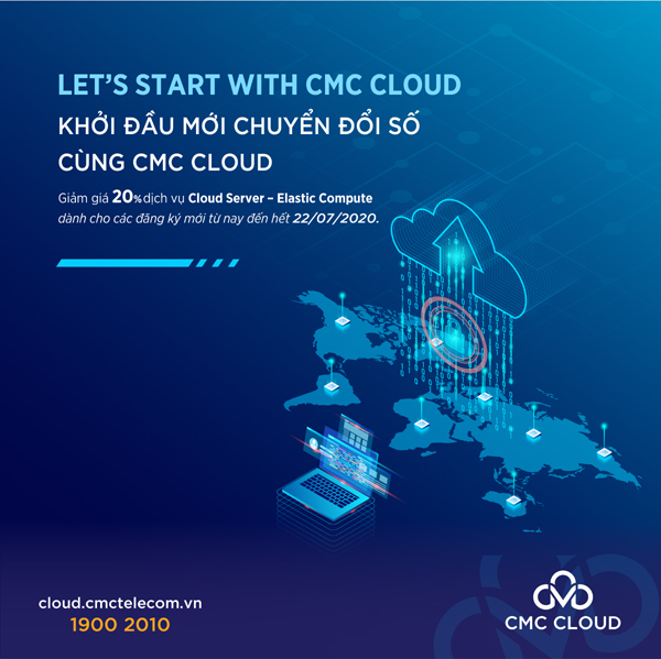 CMC giảm giá 20% cho DN sử dụng dịch vụ điện toán đám mây-1