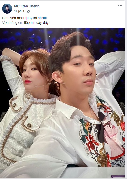 Sau 1 ngày rầm rộ tin xử lí kẻ vu khống, Trấn Thành có động thái mới: Chỉ mong cầu một điều giản dị thế này thôi!-1