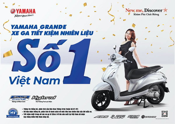 Xe máy tiết kiệm xăng số 1 Việt Nam gọi tên Yamaha Grande, Jupiter, Sirius-1