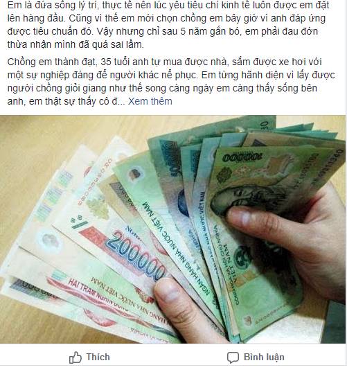 Câu chuyện gây tranh cãi: Vợ ốm, chồng rút thẳng 5 triệu đưa còn dặn thiếu anh chuyển khoản nhưng phụ nữ lại cần thứ khác?-1