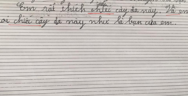 Cười đau bụng với những bài văn tả cây yêu thích của học sinh lớp 1: Hài hước, ngây ngô nhưng bất ngờ nhất là pha tổ lái khó đỡ-2