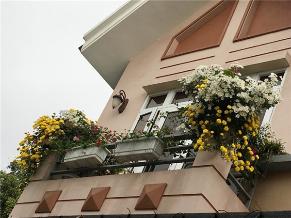 Ngắm ngôi nhà ở quê của ca sĩ Bích Phương, ngập tràn sắc hoa lung linh-1