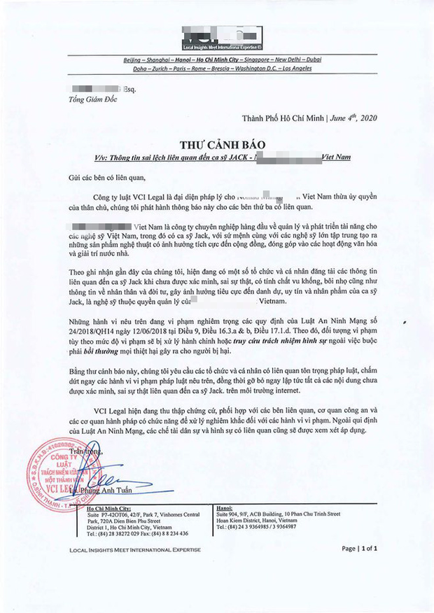 Giữa lùm xùm nói xấu, phía Jack có động thái cực mạnh mẽ: Làm gì mà netizen đồng loạt ủng hộ?-1