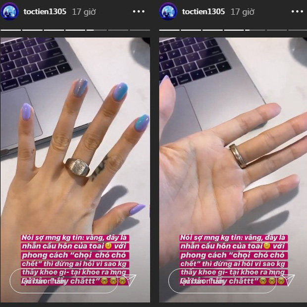 Soi cận nhẫn cầu hôn của sao Vbiz: Toàn đính kim cương siêu to, Tóc Tiên đặc biệt thế nào mà giấu mãi mới khoe?-1