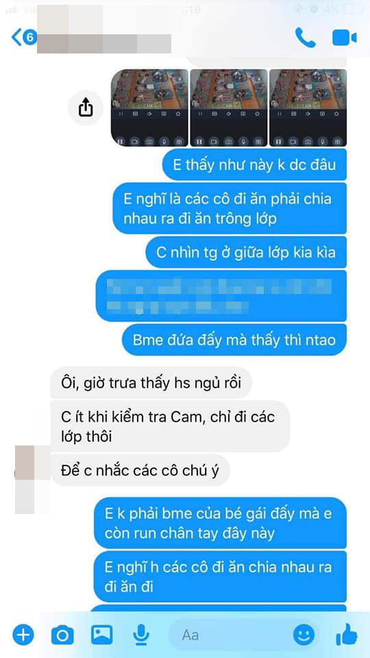Mở camera xem con ngủ trưa, phụ huynh Hải Phòng chết ngất với cảnh tượng quá nhạy cảm, vội vàng nhắn tin nhắc nhở cô giáo-3