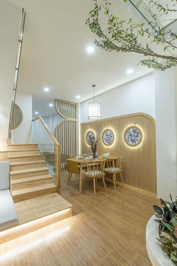 Cải tạo nhà sâu trong hẻm theo kiểu không gian Nhật kết hợp kiểu Việt, thay đổi nhiều nhất là gian bếp-2