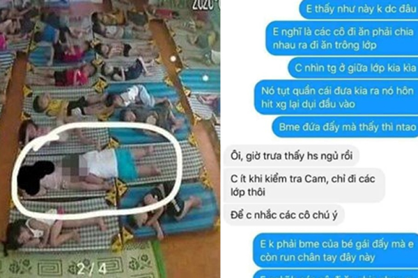 Hải Phòng: Công an vào cuộc vụ bé trai có hành động được cho là nhạy cảm trong giờ nghỉ trưa-2