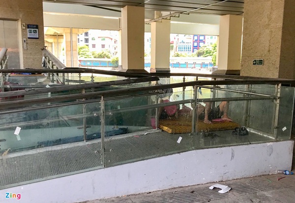 Cảnh nhếch nhác ở đường sắt Cát Linh - Hà Đông-6