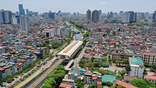 Cảnh nhếch nhác ở đường sắt Cát Linh - Hà Đông-10